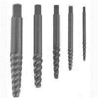 black decker 16270 S 5 piece screw extractor set CSI